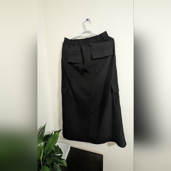 ⛱️Max Studio Cargo Maxi A Line Skirt - Picture 4 of 5
